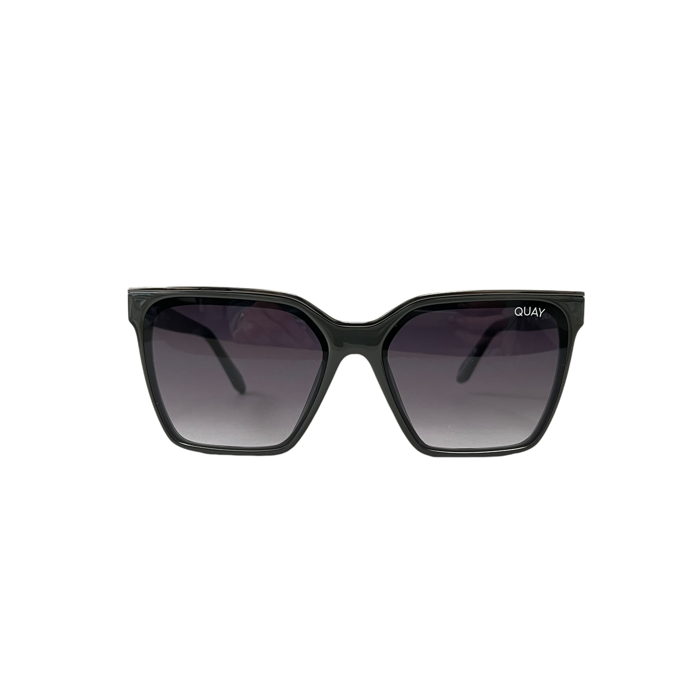 Quay Women's Level Up Square Sunglasses - Grey Smoke