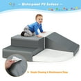 thumbnail image 5 of Infans 4-Piece SoftZone Toddler Playtime Corner Climber Active Play Set Indoor, 5 of 7