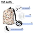 thumbnail image 4 of Yiaed BBQ Party1 Print Backpack, Premium Laptop Backpack, Travel Backpack for Women, Lightweight Backpacks, Comfortable Back Pack-Small, 4 of 5