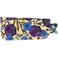 thumbnail image 4 of Soft Slip In Eyeglass Case for Women Glasses, Reading Glasses, or Sunglasses  Floral Faux Suede, 4 of 8