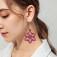 thumbnail image 3 of Crystal Earring Molds Snowflake Rhombus Shaped Silicone Mold Handmade Pendant, 3 of 5