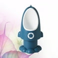 thumbnail image 1 of WHAMVOX male urinal spill proof urinal wall mountable PP blue 1Pcs, 1 of 7