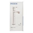 thumbnail image 3 of llave mezcladora monomando para lavabo ovalin 27.9 cm klar cromo moen, 3 of 6