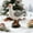 Gris20, variante sur Figurine d'Oiseau de Mer en Résine Multicolore pour Décoration de Bureau, Accent de Décoration Intérieure Unique, Ornement de Table et Poste de Travail Élégant pour Noël et Fêtes