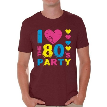 Awkward Styles I Love the 80s Party Shirt I Love the 80s Shirt Men 80s Accessories 80s Retro Vintage Rock T-Shirt 80s Costume 80s Clothes for Men 80s Outfit 80s Party Boy Shirt