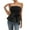 C-Black, variant on Ulitacool Women'S Shirts Strapless Tank Top Summer Sleeveless Blouse Beach Pure Color Basic T Shirt Classic Daily Wear 2Xl White