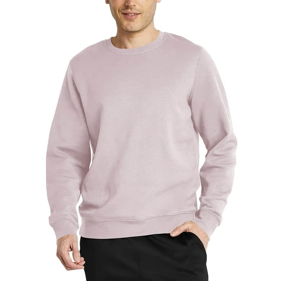 Mens Premium Heavyweight Sweatshirt Crewneck Fleece Pullover Sweater XS-5XL