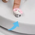 thumbnail image 4 of 20/1PCS Multifunctional Toilet Press Button Self-Adhesive Cat Shape Avoid Touching Toilet Lid Handle Cabinet Handle Home Decor 20PCS-Mixed, 4 of 6