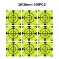 thumbnail image 1 of Chendee 100Pc 0/30/40/50/60Mm Total Station Reflector Reflector Reflector Target,20X20, 1 of 8