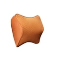 thumbnail image 2 of Limei Car Seat Headrest Pillow Memory Foam Pad Head Neck Rest Back Support Cushion Khaki, 2 of 7