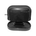 thumbnail image 3 of Cubierta de caja de pañuelos Doble capa Caja de almacenamiento de tejido Facial Dispensador de tejido Contenedor de tejido Controlado incorporado para Negro, 3 of 8