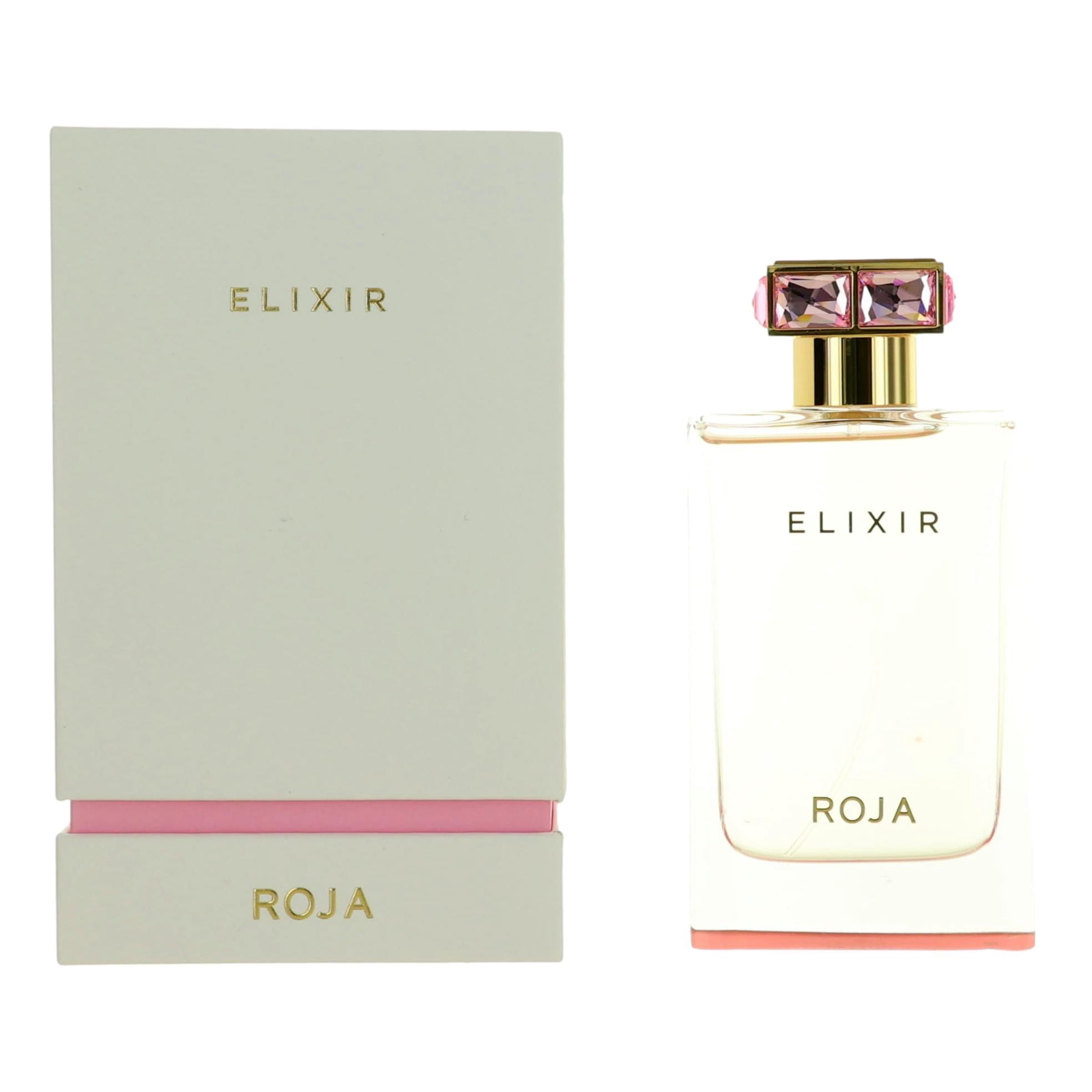 Roja香水Elixir Pour Femme Essence 100ml 残6 Roja Parfums Elixir Essence De Parfum EDP, Amber Floral, 2.5 oz