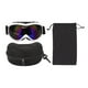 thumbnail image 1 of Gafas de snowboard NikouMX Gafas de esquí esféricas para adultos doble capa rendimiento potente, 1 of 8