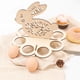 thumbnail image 5 of Kearding Soporte de para huevos de Pascua, estantes para huevos de conejito sin terminar, estante para decoración del hogar, recuerdo de fiesta, Organizadores de utensilios de cocina Kearding HA021386-00, 5 of 6