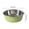 thumbnail image 3 of Stainless Steel Pet Supplies – Durable and Easy to Clean Feeding Bowls for Dogs and Cats Metal Food and Water Dishes for Home and Kennels, 3 of 4