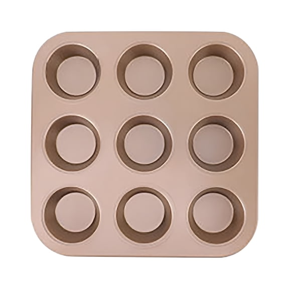 ACDANC 9-Cup Cake Mould Muffin Pan Non-Stick Baking Pans Easy to Clean Cupcake Pans for Baking