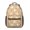 White Cat and, variant on Orange Cat and Yarn Beige Pattern Backpack for School, Cute School Bag with Adjustable Shoulder Straps and Padded Back, 15.3"x11"x6.7"