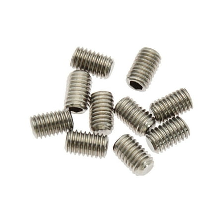 

Xewsqmlo 10x Fin Grub Screws Surfboard Fin Plug Wakeboard Longboard Screws Fins Parts