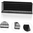 thumbnail image 3 of Magnetic Basket for Fridge Black Magnetic Spice Rack Easy Install Material Kitchen Storage Stand, 3 of 5