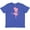 Retro Heather Royal, variant on Inktastic Cute Ballerina Youth T-Shirt