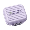 thumbnail image 1 of 7-Compartment Portable Pill Organizer Box, Compact Weekly Medication Storage Case, 1 of 8