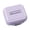 Purple, variant on 7-Compartment Portable Pill Organizer Box, Compact Weekly Medication Storage Case