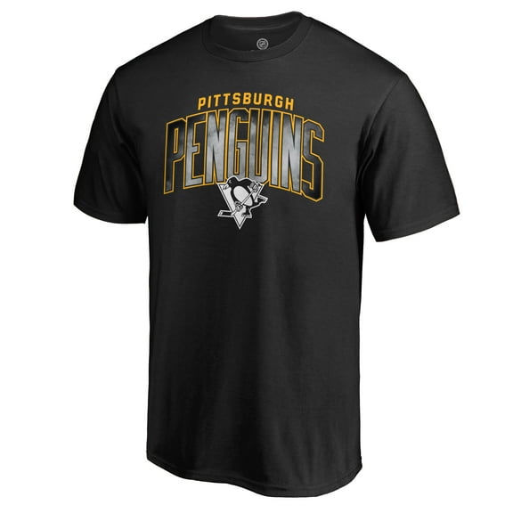Men's Black Pittsburgh Penguins Arch Smoke T-Shirt