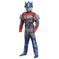 thumbnail image 3 of Disguise Boys' Transformers Rise of the Beasts Classic Optimus Prime Muscle Jumpsuit Costume - Size 7-8, 3 of 3
