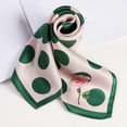 thumbnail image 4 of 100% Mulberry Silk Scarfs Small Square Scarf 21" X 21" Neck Scarf Breathable Lightweight For Women Gift Packed, 4 of 5