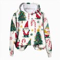 thumbnail image 4 of Towmus Oversized Hoodies for Women Plus Size Graphic Hoodie Sweatshirts Loose Fit Sweatshirt Womens Pullover Tops with Pocket, 4 of 4