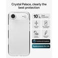 thumbnail image 2 of Funda para teléfono ZAGG Crystal Palace Lite para iPhone Air, transparente, caída de 3 m, 2 of 8