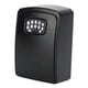 thumbnail image 1 of Caja de bloqueo de llaves, caja de almacenamiento de llaves de Control Bluetooth para fábricas, llaves de coche y jardín Negro brillante, 1 of 8