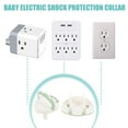 thumbnail image 2 of KAKOWELY 12pcs Insulation Outlet Plug Cover Child Proof Socket Cover Protector Plug Guard,1.18"X0.98"X0.79", 2 of 5