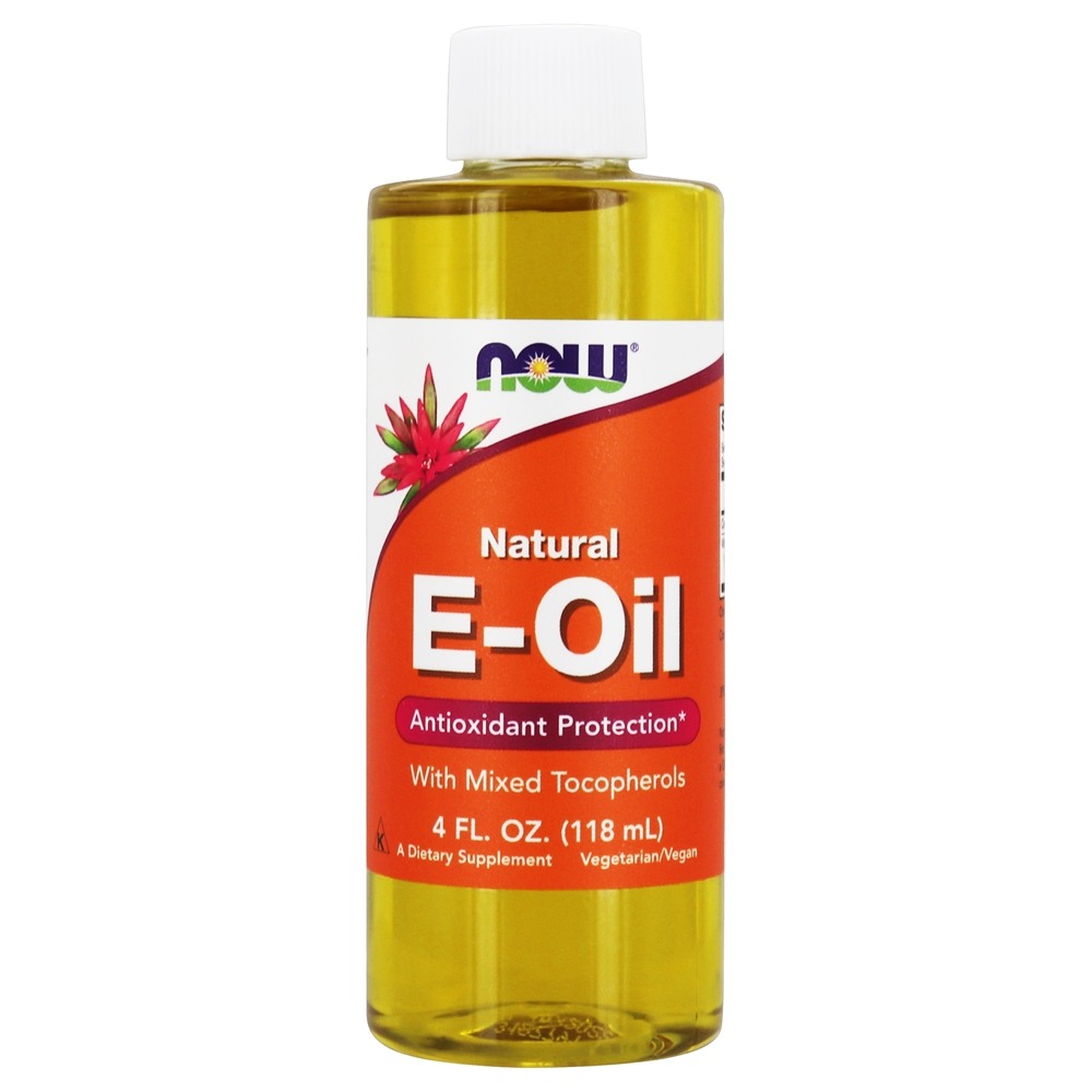 NOW Foods Natural Vitamin EOil Antioxidant Protection with Mixed