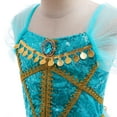 thumbnail image 5 of Girls Jasmine Princess Costume Cosplay Party Fancy Dress Up Sets, 5 of 6