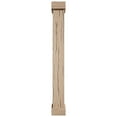 thumbnail image 2 of Ekena Millwork 12"W x 20'H River Wood Endurathane Faux Wood Non-Tapered Square Column Wrap with Standard Capital & Base, 2 of 20