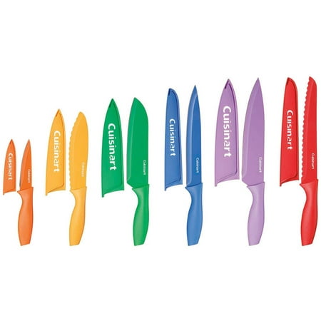 Cuisinart Advantage 12-Piece Color-Coded Professional Stainless Steel (Best Ceramic Knife Brand)