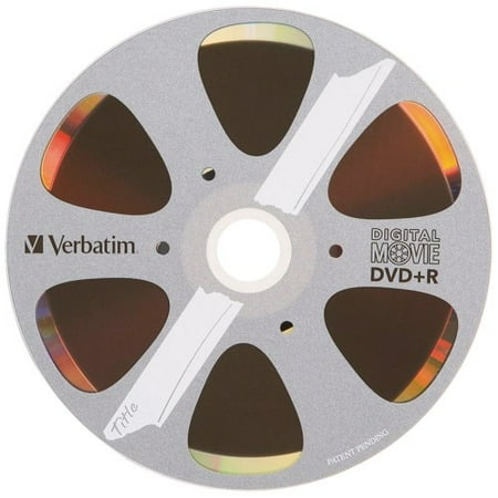 Verbatim DVD+R, 96857, 4.7GB, 8X, DigitalMovie Surface, 10PK Blister