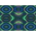 thumbnail image 1 of Ahgly Company Machine Washable Indoor Rectangle Transitional Dark Cyan Green Area Rugs, 5' x 7', 1 of 7