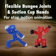 thumbnail image 4 of Figuras de acción Zing StikBot, paquete doble, Grim Indigo + Kyron Red, 4 of 6