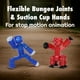thumbnail image 4 of Figuras de acción Zing StikBot, paquete doble, Grim Indigo + Kyron Red, 4 of 6