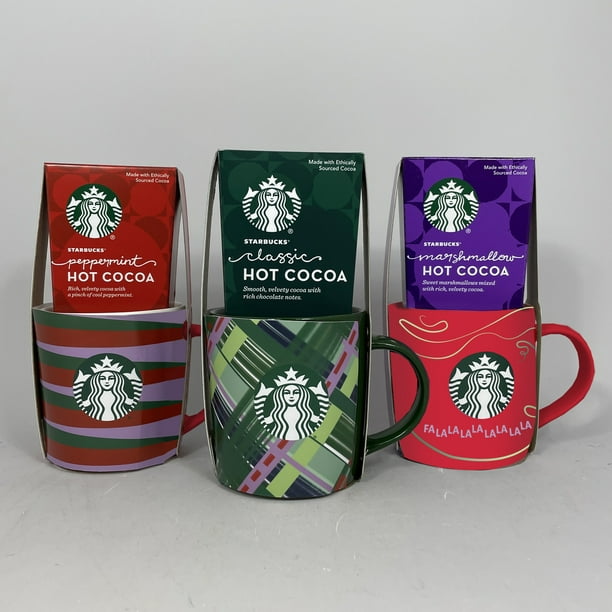 Starbucks Holiday Mug with Cocoa Set, 2 Piece