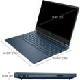 thumbnail image 5 of New HP Victus 15.6" FHD Gaming Laptop,Intel Core i5-12450H,32GB RAM 1TB SSD,NVIDIA GeForce RTX 3050,Backlit Keyboard,Performance Blue, 5 of 6