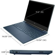 HP - Victus 15.6 Full HD 144Hz Gaming Laptop - Intel Core i5 - 16GB Memory - NVIDIA GeForce RTX 3050 - 512GB SSD - Performance Blue