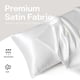 thumbnail image 4 of Funda de almohada de satén para cabello y piel, tamaño estándar, suave, 1 paquete de 20 x 30 pulgadas., 4 of 7