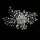 thumbnail image 5 of Boda Nupcial Perla Cristal cabellero Garra Horquilla cabellero Joyería Accesorio perfecl Accesorio para el pelo de la novia, 5 of 8