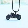 thumbnail image 4 of Constantlife Motorcycle Cremation Urn Necklace for Ashes Pendant Jewelry for Women Men Loved One Keepsake Memorial Jewelry, 4 of 8