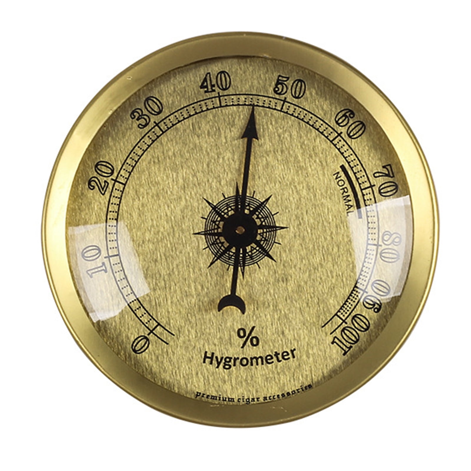 huoge Cigars Hygrometer Mini Cigars Analog Hygrometer 57mm