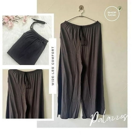 MISS MomInStyleStore Cotton Palazzo Pants for Women, Free Size, Wide Leg Bottom, Regular Wear