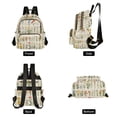 thumbnail image 4 of FORMRS Mini Backpack Purse for Women Travel Daypack Casual Shoulder Bag, Beige Wildflowers, 4 of 7